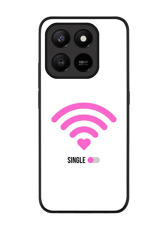 For Honor X7d 4G / X7d 5G / 400 Smart Case,Slim fit Camera Protection, Shockproof Thin Phone cover  - Wifi Single Girl